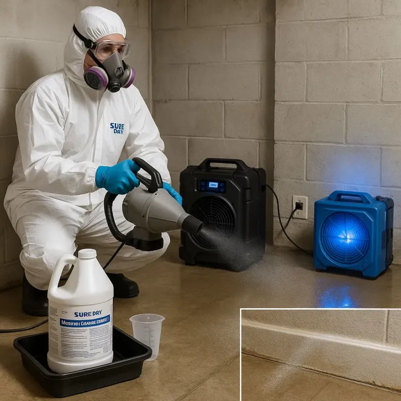 Sanitization and Odor Removal process in Lake Crystal, MN